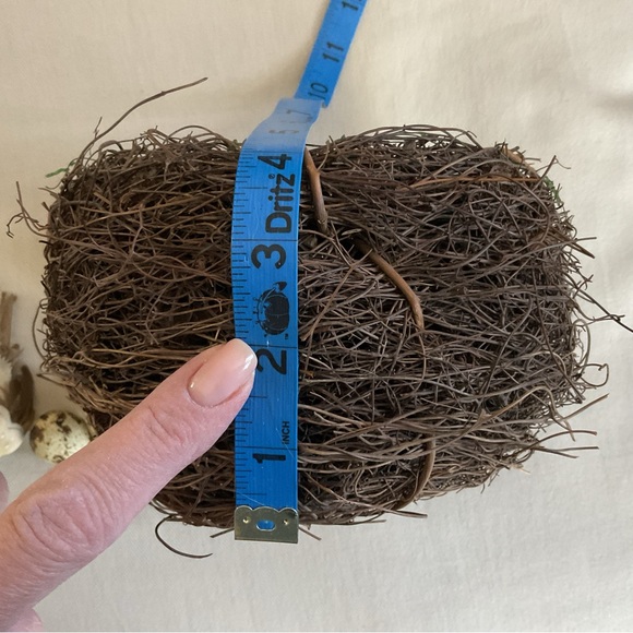 Decorative Birds Nest with 2 Birds and Egg! - Picture 7 of 8